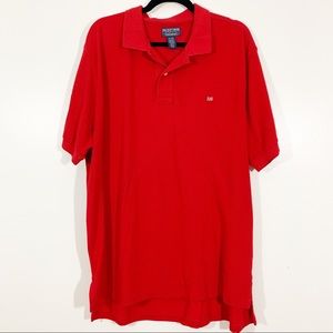 Polo Ralph Lauren XL Red Short Sleeve Polo Flag
